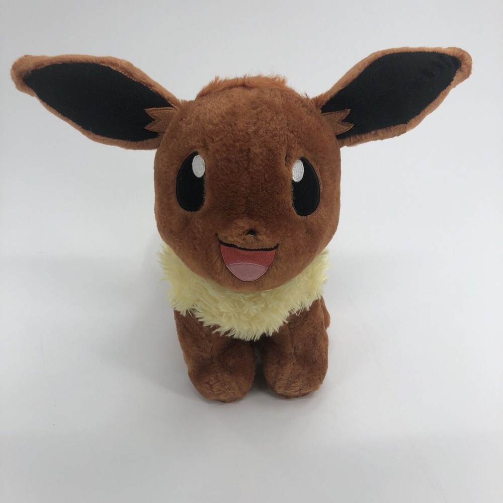 Build A Bear BAB Pokemon Eevee Plush Stuffed Animal Toy 16" 2016 NO SOUND